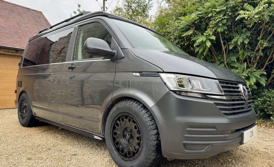 Volkswagen T6.1 Campervan Trek Edition – Coral Pink Cabinetry (Storm)