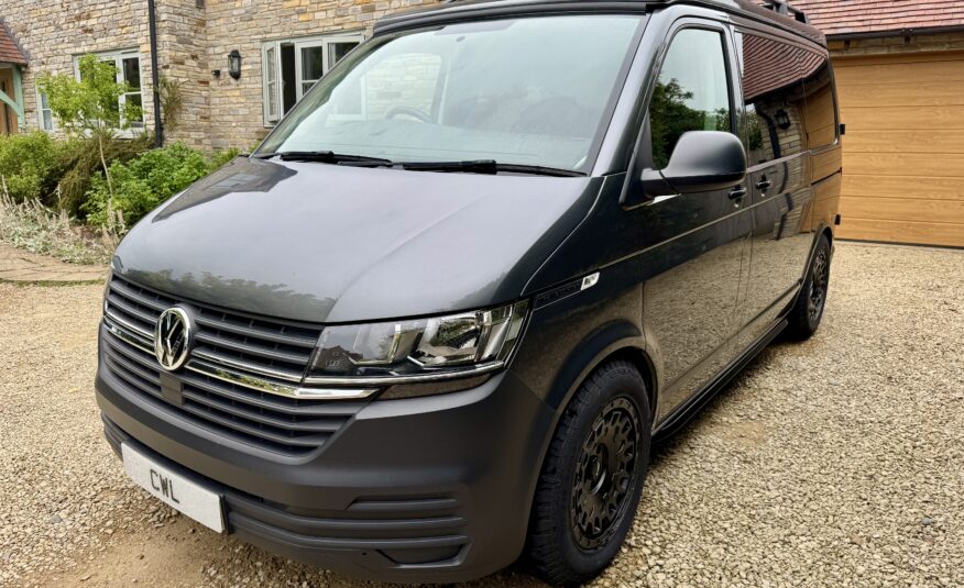 Volkswagen T6.1 Campervan Trek Edition – Coral Pink Cabinetry (Storm)