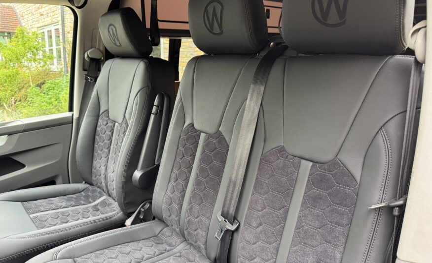 Volkswagen T6.1 Campervan Trek Edition – Coral Pink Cabinetry (Storm)