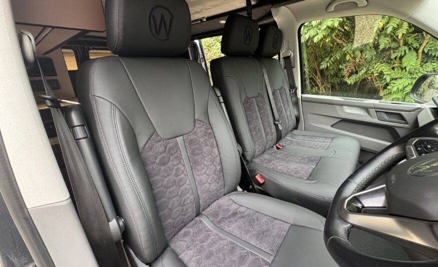Volkswagen T6.1 Campervan Trek Edition – Coral Pink Cabinetry (Storm)