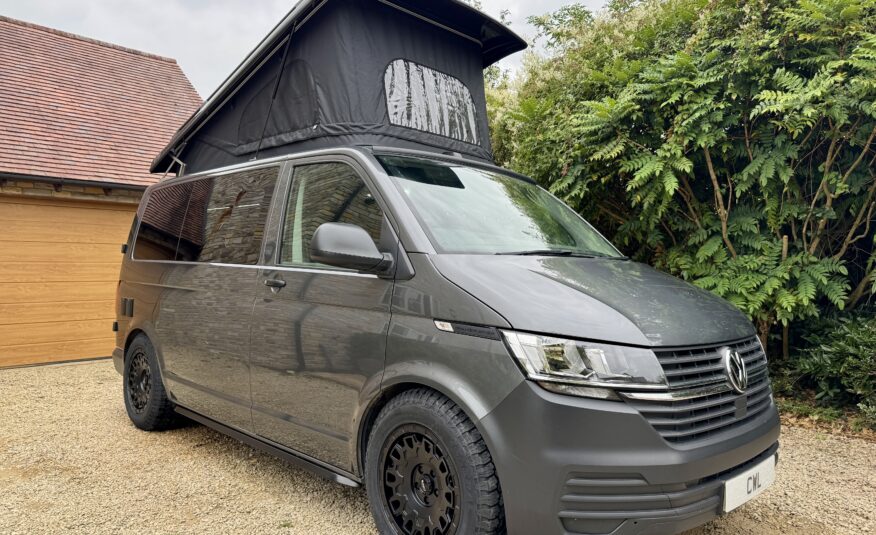 Volkswagen T6.1 Campervan Trek Edition – Coral Pink Cabinetry (Storm)