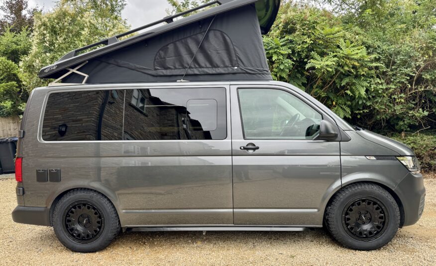 Volkswagen T6.1 Campervan Trek Edition – Coral Pink Cabinetry (Storm)