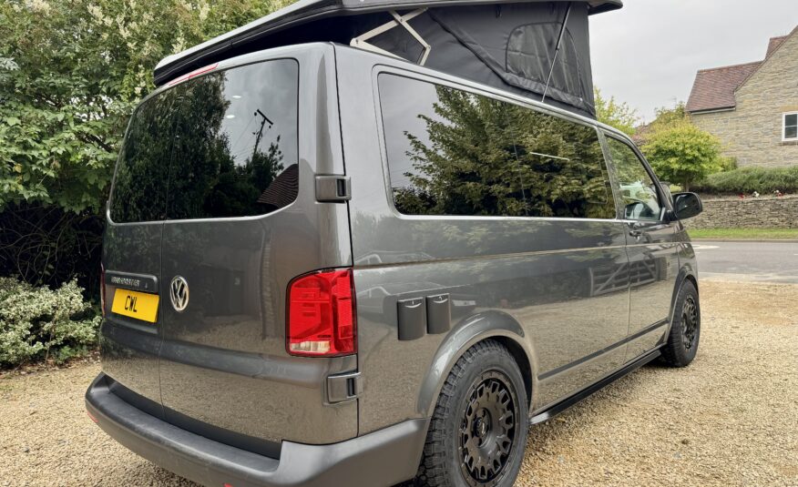 Volkswagen T6.1 Campervan Trek Edition – Coral Pink Cabinetry (Storm)