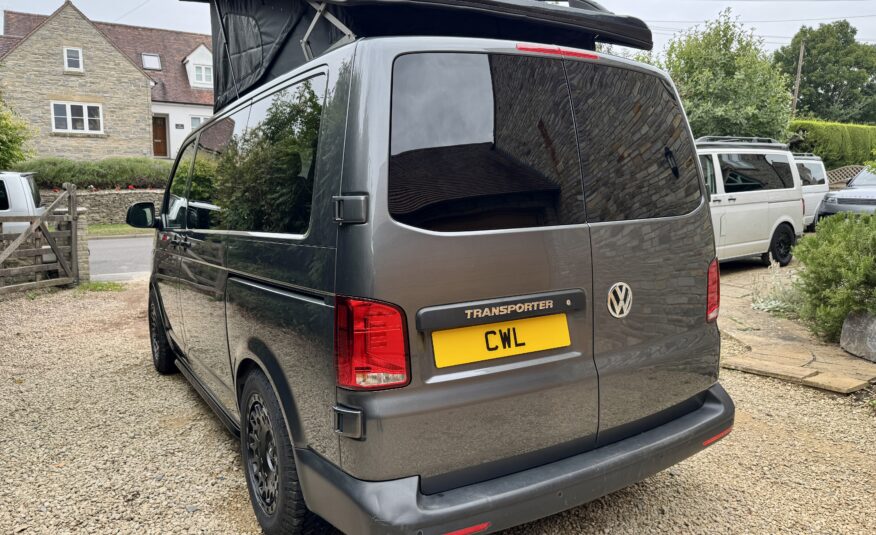 Volkswagen T6.1 Campervan Trek Edition – Coral Pink Cabinetry (Storm)