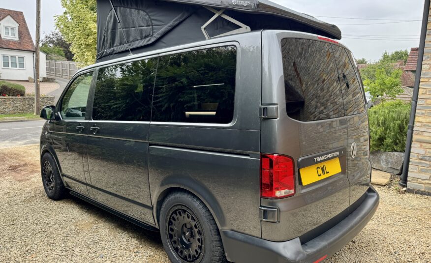 Volkswagen T6.1 Campervan Trek Edition – Coral Pink Cabinetry (Storm)