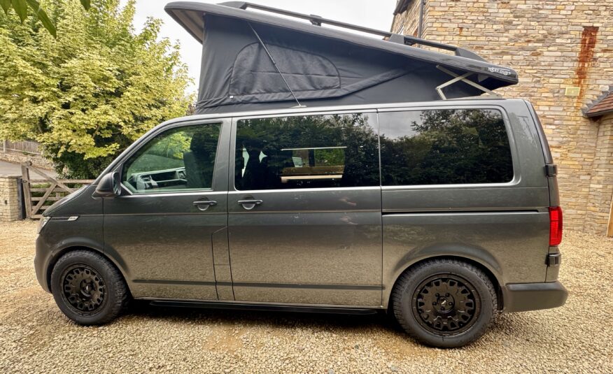 Volkswagen T6.1 Campervan Trek Edition – Coral Pink Cabinetry (Storm)