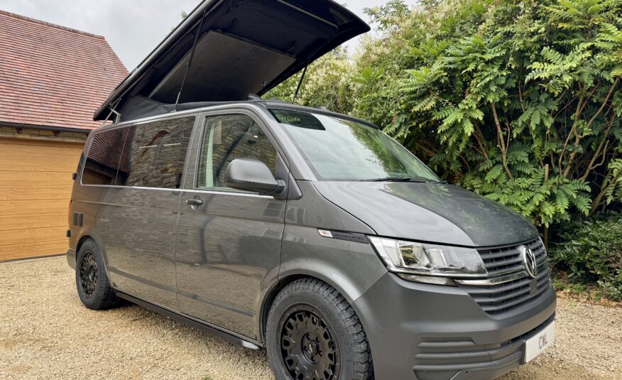 Volkswagen T6.1 Campervan Trek Edition – Coral Pink Cabinetry (Storm)