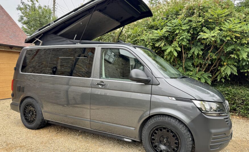 Volkswagen T6.1 Campervan Trek Edition – Coral Pink Cabinetry (Storm)