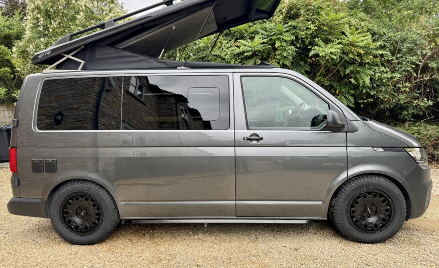 Volkswagen T6.1 Campervan Trek Edition – Coral Pink Cabinetry (Storm)