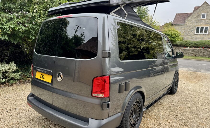 Volkswagen T6.1 Campervan Trek Edition – Coral Pink Cabinetry (Storm)