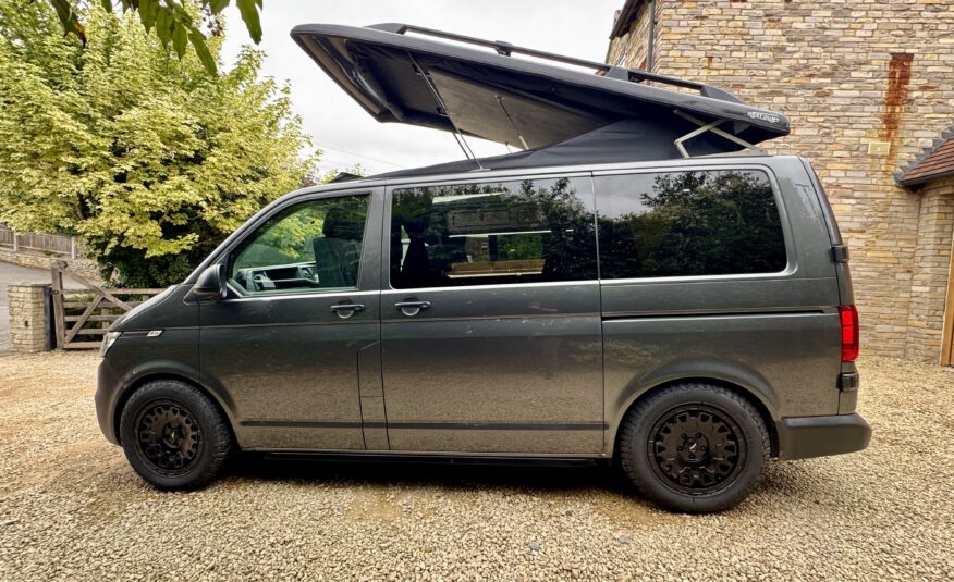 Volkswagen T6.1 Campervan Trek Edition – Coral Pink Cabinetry (Storm)