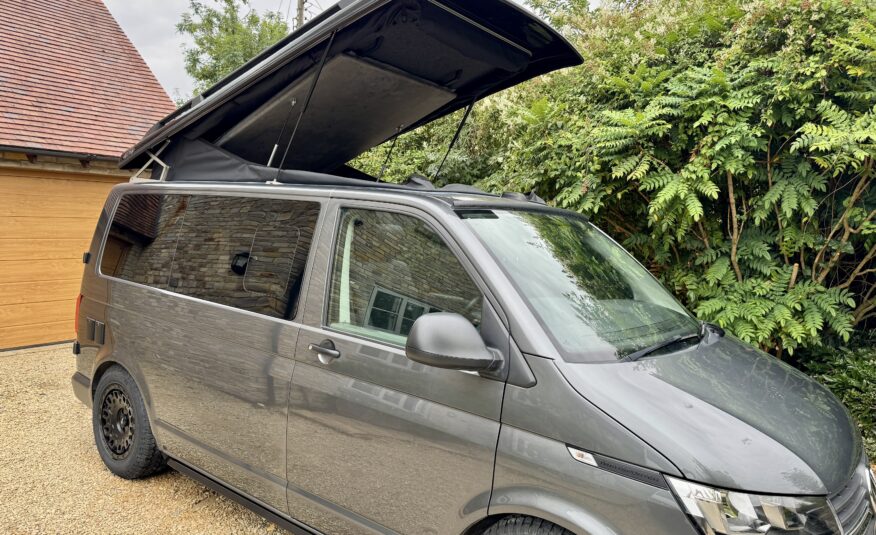 Volkswagen T6.1 Campervan Trek Edition – Coral Pink Cabinetry (Storm)