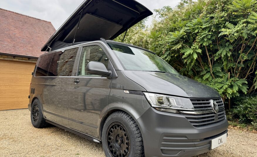 Volkswagen T6.1 Campervan Trek Edition – Coral Pink Cabinetry (Storm)