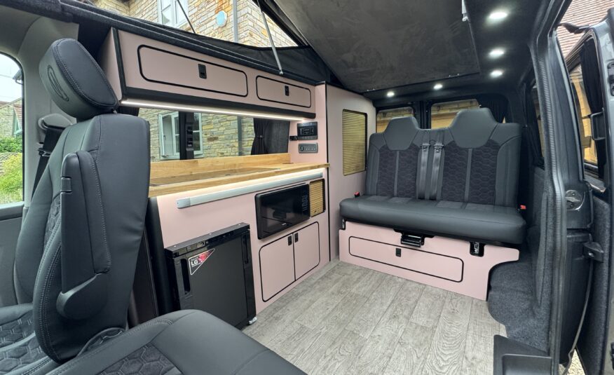 Volkswagen T6.1 Campervan Trek Edition – Coral Pink Cabinetry (Storm)