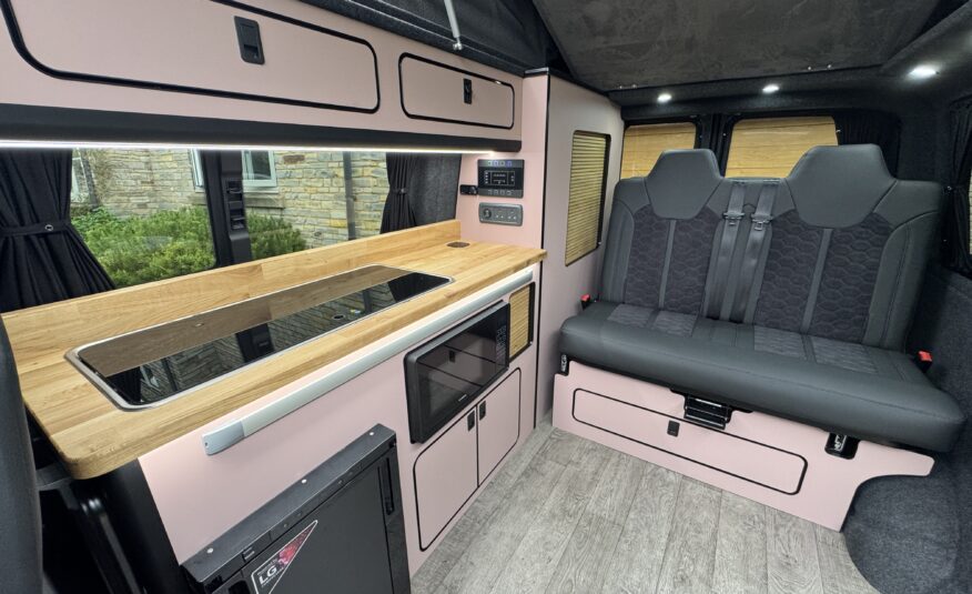 Volkswagen T6.1 Campervan Trek Edition – Coral Pink Cabinetry (Storm)