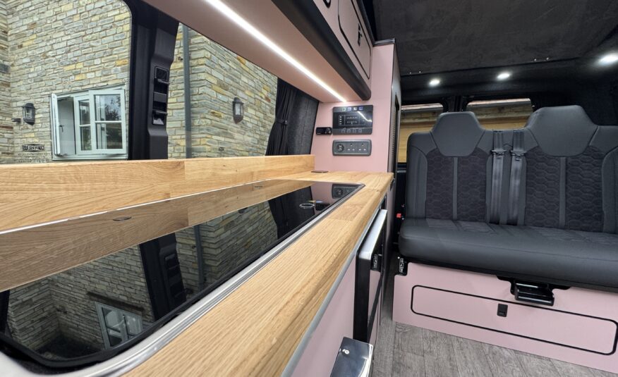 Volkswagen T6.1 Campervan Trek Edition – Coral Pink Cabinetry (Storm)
