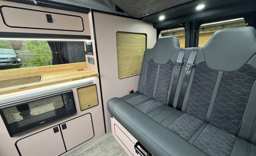 Volkswagen T6.1 Campervan Trek Edition – Coral Pink Cabinetry (Storm)