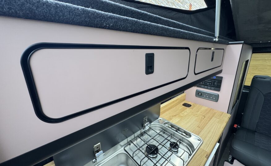 Volkswagen T6.1 Campervan Trek Edition – Coral Pink Cabinetry (Storm)