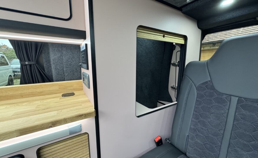 Volkswagen T6.1 Campervan Trek Edition – Coral Pink Cabinetry (Storm)