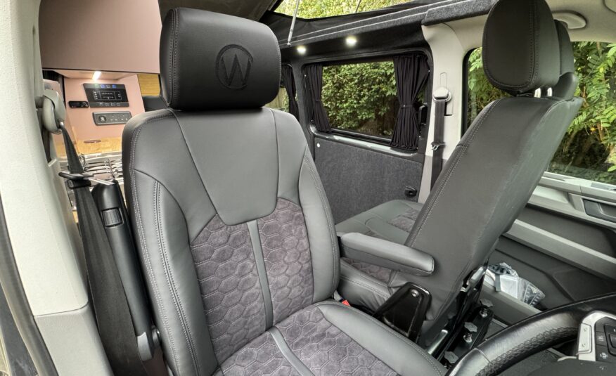 Volkswagen T6.1 Campervan Trek Edition – Coral Pink Cabinetry (Storm)