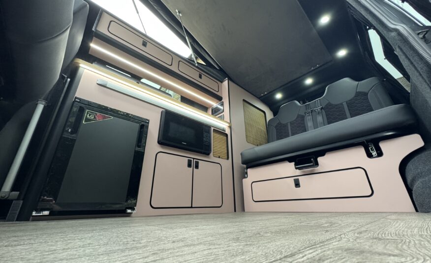 Volkswagen T6.1 Campervan Trek Edition – Coral Pink Cabinetry (Storm)