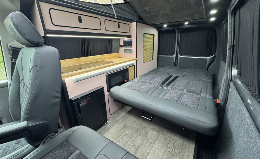 Volkswagen T6.1 Campervan Trek Edition – Coral Pink Cabinetry (Storm)