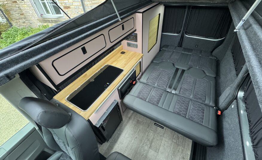 Volkswagen T6.1 Campervan Trek Edition – Coral Pink Cabinetry (Storm)