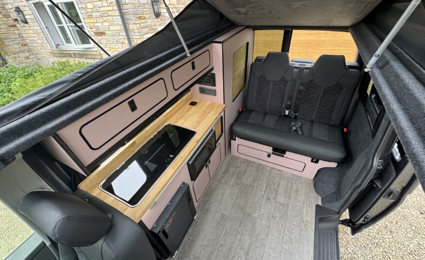 Volkswagen T6.1 Campervan Trek Edition – Coral Pink Cabinetry (Storm)